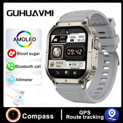 Relógio Inteligente Impermeável para Homem, Bluetooth Call Smartwatch, Pressã - comprar online