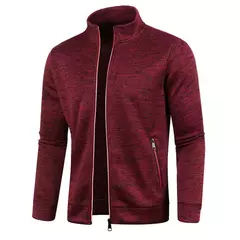 Camisola de zíper gola virada para baixo masculina, Pullovers de gola, camisola na internet