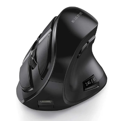 Seenda rato vertical recarregável bluetooth 5.0 3.0 rato sem fio para computado