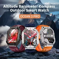 Imagem do LOKMAT-Ocean 3 Pro Relógio Inteligente Impermeável, Smartwatch de Fitness Robu