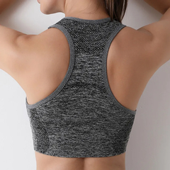 Sutiãs esportivos à prova de choque para mulheres, Yoga Top, Ginásio Running,