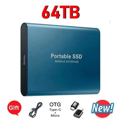 Portátil Externo Solid State Drive, SSD 1TB, M.2 USB 3.1, Alta Velocidade, 500G - Show Drop