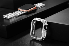 Soft Clear Armor TPU Protector para Apple Watch, Capa, Band Case, iWatch Série na internet