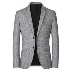 Blazers de negócios monocromáticos, ternos casuais, casacos, jaquetas, tops, r - comprar online