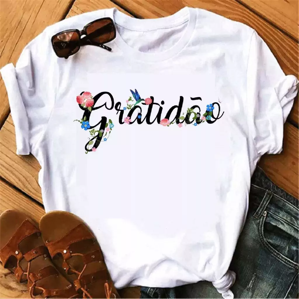 Camiseta T-shirt Feminina Blusa Leão de Judá - Estilosa