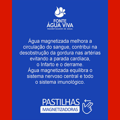 Pastilha Magnética Turbo para caixa de agua e piscina na internet