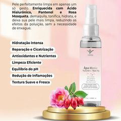 Água Micelar Hyaluron com Rose Hip Rosa Mosqueta - comprar online