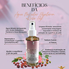 Água Micelar Hyaluron com Rose Hip Rosa Mosqueta na internet