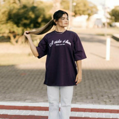 Camiseta T-shirt Unissex Oversized A vida é boa - comprar online