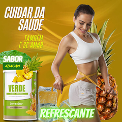 Chá Verde com Sabor de Abacaxi na internet