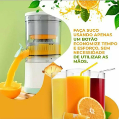 Espremedor de frutas automático recarregável - comprar online