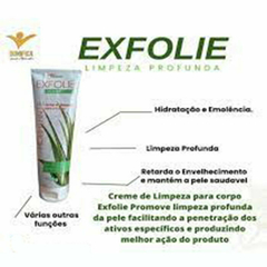 Exfolie Creme de limpeza para o corpo - Viasupervia