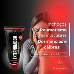 Gel Exterminador Pomada Alivia Dor e Cansaço - comprar online