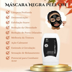 Mascara Negra Peel Off 60g - comprar online