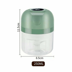 Mini Processador de Alimentos Recarregavel usb 250ml