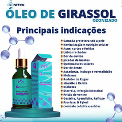 Óleo Girassol Ozonizado 20ml - Viasupervia