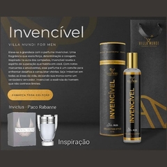 Perfume inspirado Invictus Nome Invencível 50ml na internet