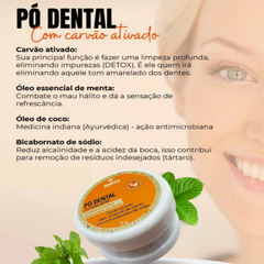 Pó dental com carvão ativado na internet