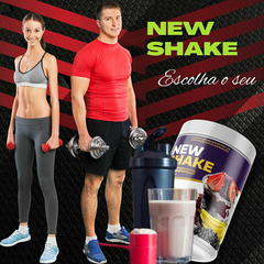 Imagem do New Shake sabor Morango 600gr