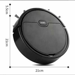 Robô Aspirador do Pó Varredora automática 3 em 1 Limpeza doméstica - Viasupervia