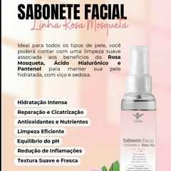 Sabonete Líquido Facial Hyaluron com Rose Hip - comprar online