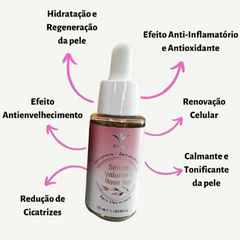 Sérum facial Hyaluron com Rose Hip na internet