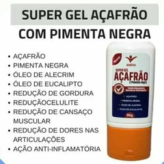 Super Gel Açafrão e pimenta negra na internet