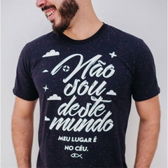 Camiseta T-shirt Masculina Não sou deste mundo