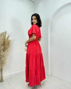 Vestido Longo de manga - loja online