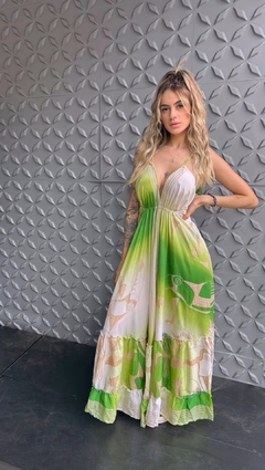 Vestido de seda