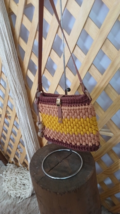 Bolsa de Crochê Artesanal - comprar online