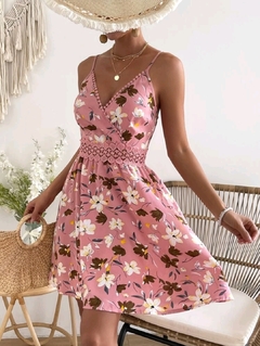 Vestido Curto Floral