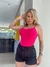 Body Pink com Bojo Removível Alça Fina de Qualidade Pronta Entrega Veste 36 ao 40 - comprar online