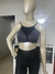 Top com bojo Fitness Moda Academia - Veste M