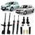 Kit 4 Amortecedores Completo Original Kayaba Sandero 07 A 14