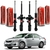 Kit 4 Amortecedores Kayaba Corolla 2009 2010 2011 2012 13 14 - loja online