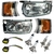 Kit Farol Nino Pisca C/ Luz Diurna Scania Serie 4 5 Completo