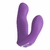 Vibrador clítoris e ponto G com dedilhar recarregável - Roxo na internet