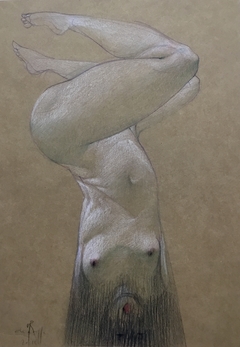 Desnudo - Osvaldo Chiavazza, Dibujo