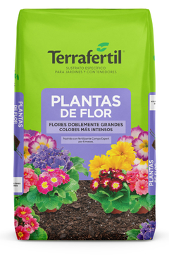 TIERRA PARA PLANTAS DE FLOR