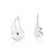 BRINCO EAR CUFF ZIRCÔNIAS NAVETES PRATA925 COM BANHO DE RÓDIO BRANCO - loja online