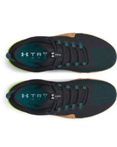 Tênis Tribase Reign 6 Preto/Verde Limão Unissex Under Armour na internet