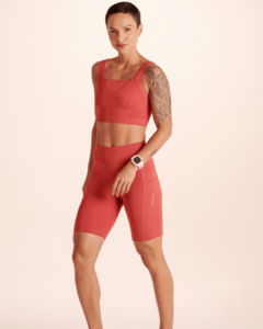 Bermuda Lupo AF Run Pocket Feminina Goiaba - 76114 001 5360 - comprar online