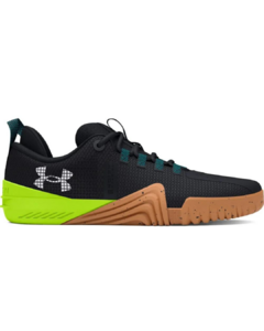 Imagem do Tênis Tribase Reign 6 Preto/Verde Limão Unissex Under Armour