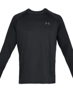 Camiseta Manga Longa Masculina Under Armour Tech 2.0 Preta - 1364266 - USE TOUCH 