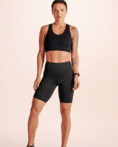 Bermuda Lupo AF Run Pocket Feminina Preta - 76114 001 9990 - comprar online