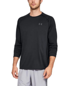 Camiseta Manga Longa Masculina Under Armour Tech 2.0 Preta - 1364266