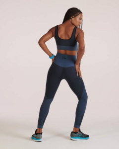 Calça Legging Micro Print ll Azul - 71366 2370 - comprar online