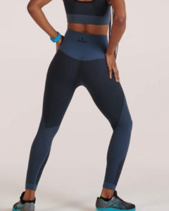 Calça Legging Micro Print ll Azul - 71366 2370 na internet