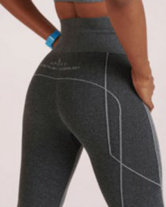 Calça Legging Seamless Mescla Print ll Cinza - 71367 8230 - USE TOUCH 